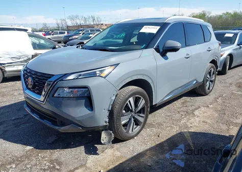 2023 Nissan Rogue Sl из США, поврежденный, VIN 5N1BT3CA0PC932967